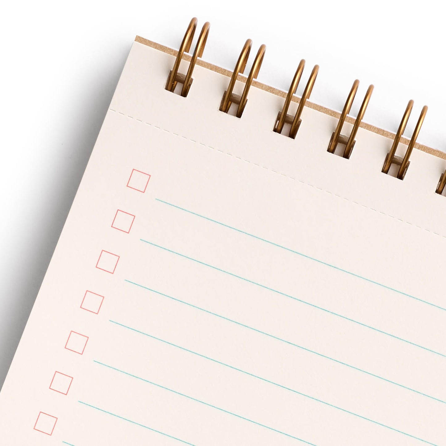 Tomato Green Gingham Task Pad