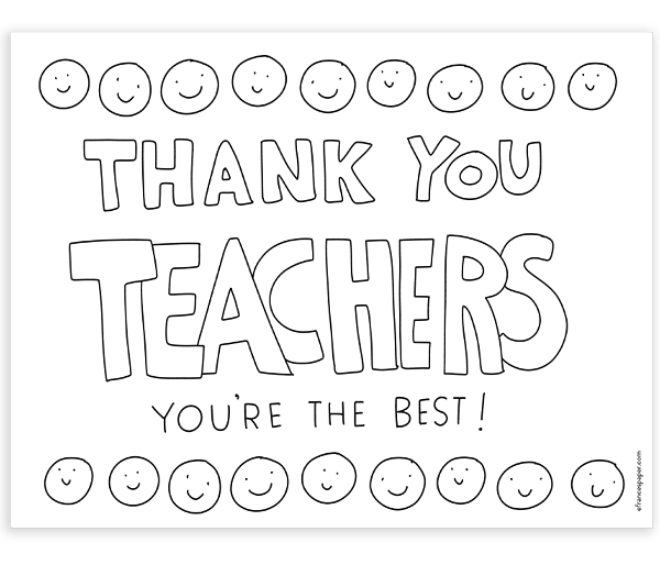 Thank you, Teachers!