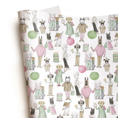 Dog Party Gift Wrap