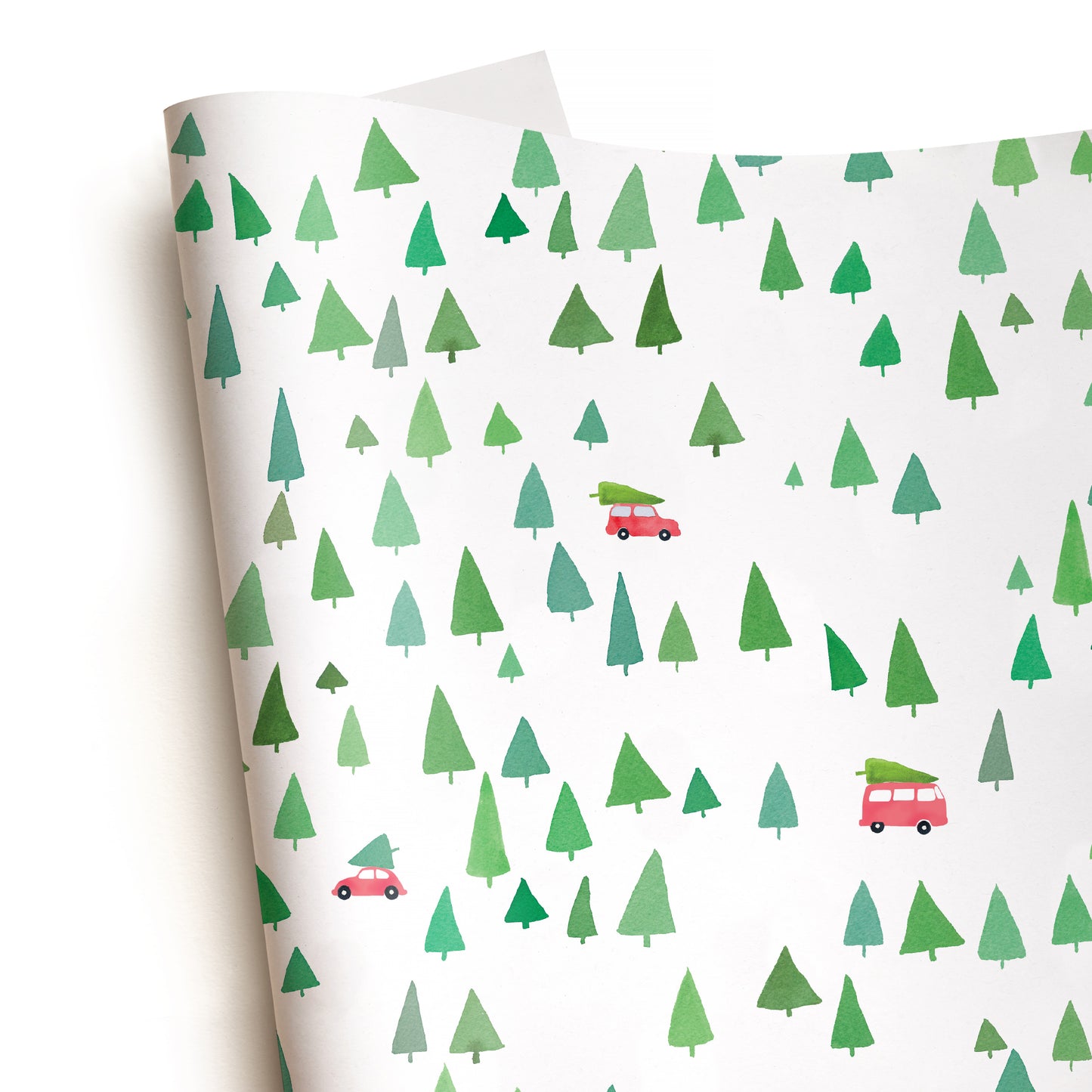 Holiday Trees Gift Wrap