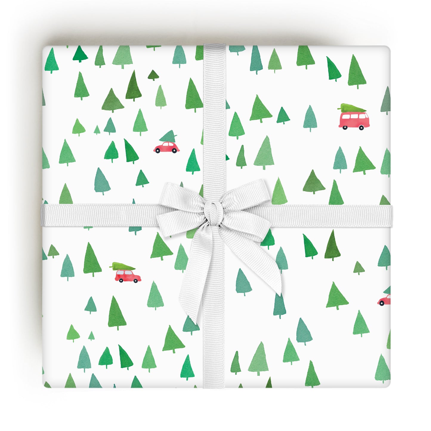 Holiday Trees Gift Wrap