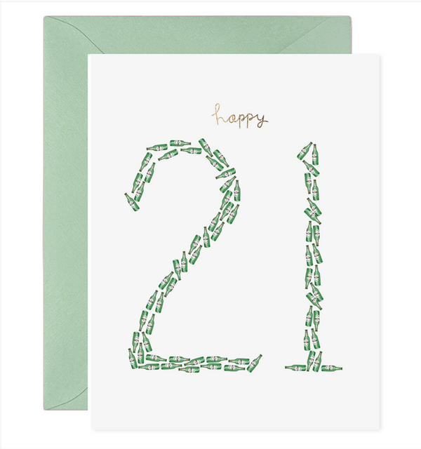 happy 21st birthday card