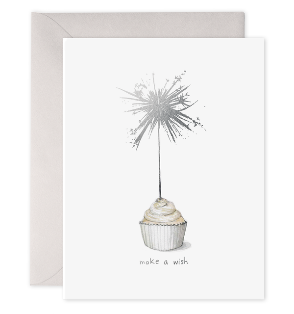 sparkler wish cupcake firework birthday card bestseller birthday card make a wish