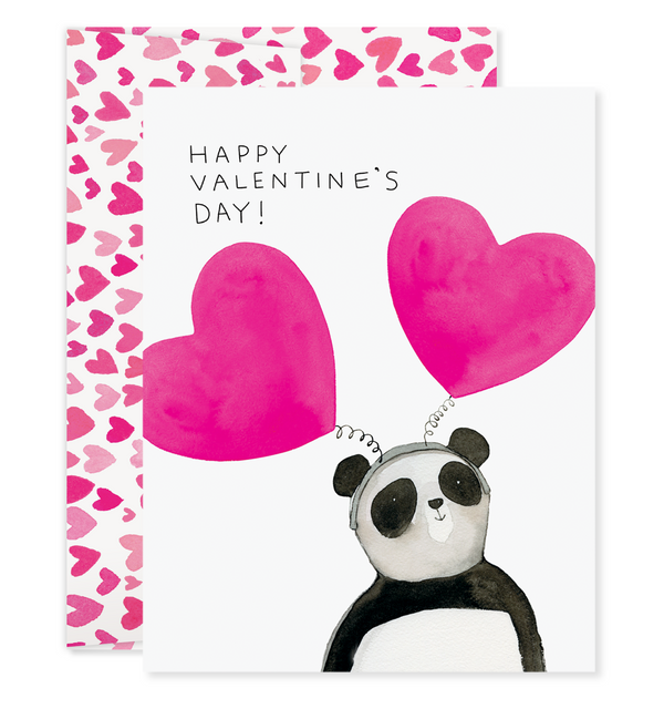 panda bear valentines card set classroom boxed valentines cards