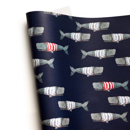 whale wrapping paper gift wrap giftwrap